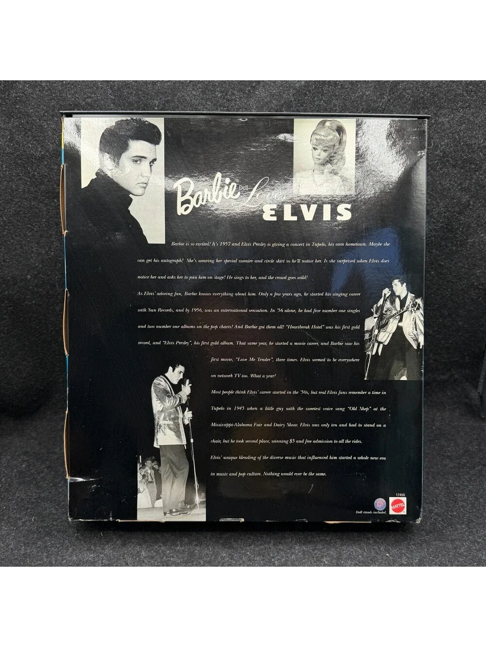 Barbie Loves Elvis Presley Gift Set Collector Edition Mattel #17450 NRFB